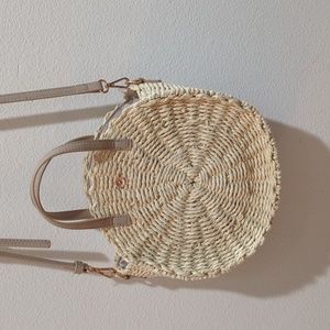 Lauren Conrad straw round bag